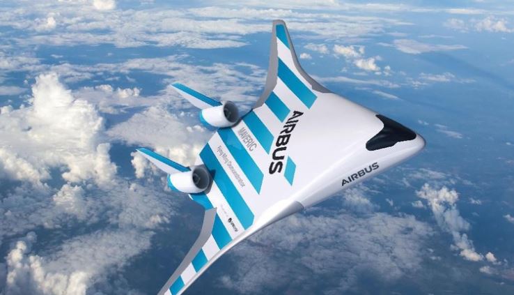 Airbus Rilis Desain Pesawat Mirip Jet Tempur Siluman