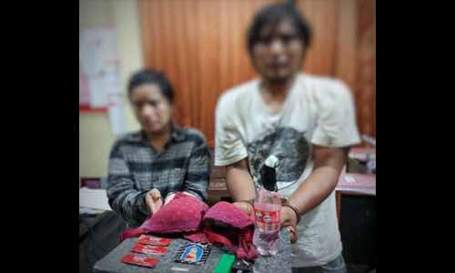 Usai Nyabu, Duda dan Janda Ini Dirungkus Polisi Sedang Indehoi di Banda Aceh
