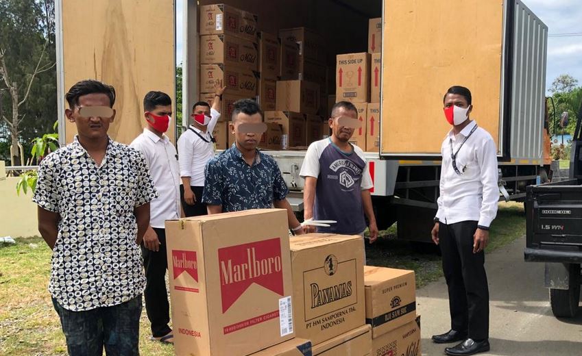 Polisi Bekuk Komplotan Perampok Mobil Rokok yang Beraksi di Aceh Besar, Enam Masih Buron