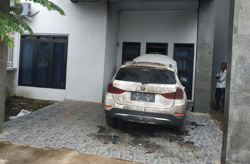 Dugaan Aksi Pembakaran Mobil Terjadi di Aceh Besar