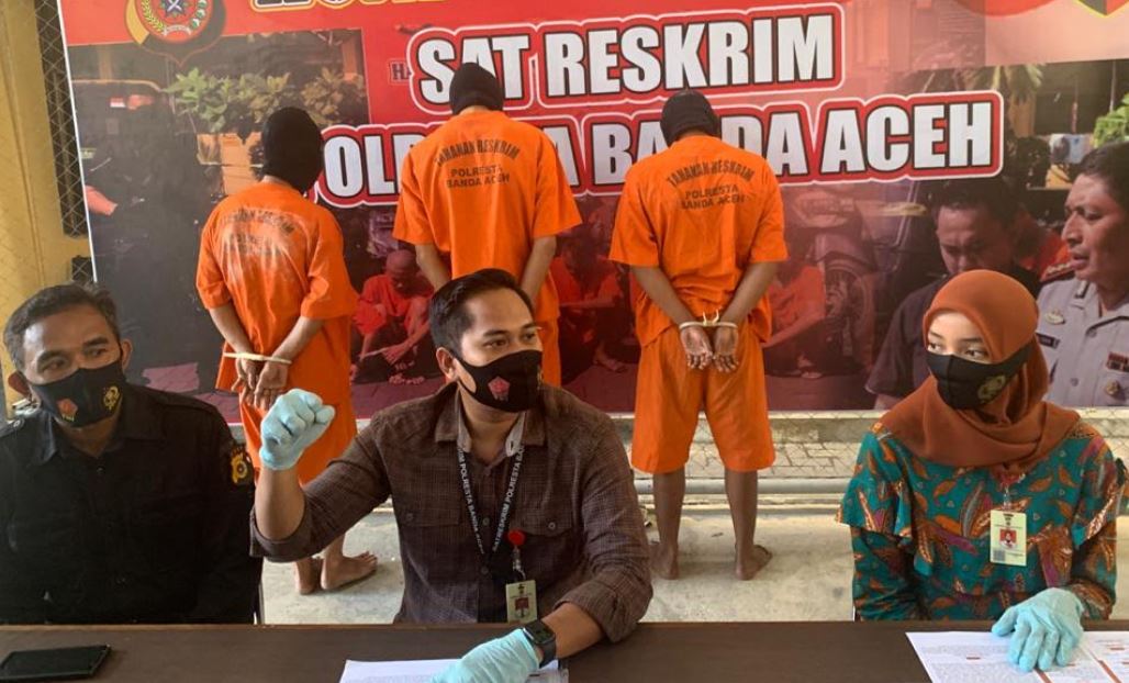 Perkosa Tiga Anak Perempuan, Tukang Gorengan Cs Ditangkap di Banda Aceh